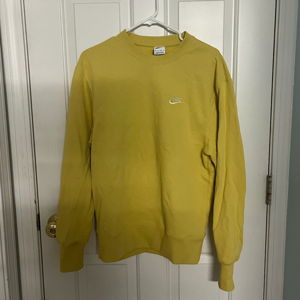Nike Yellow Crewneck